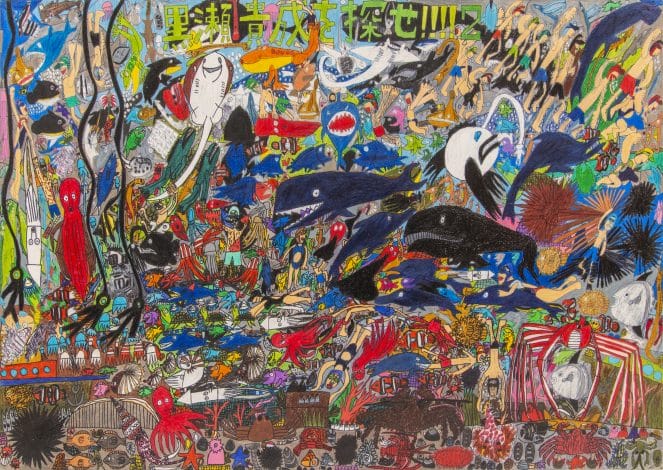 色鉛筆を使い色彩溢れる世界を描き出す若手作家2人による展覧会「カペイシャス展覧会 #12 」