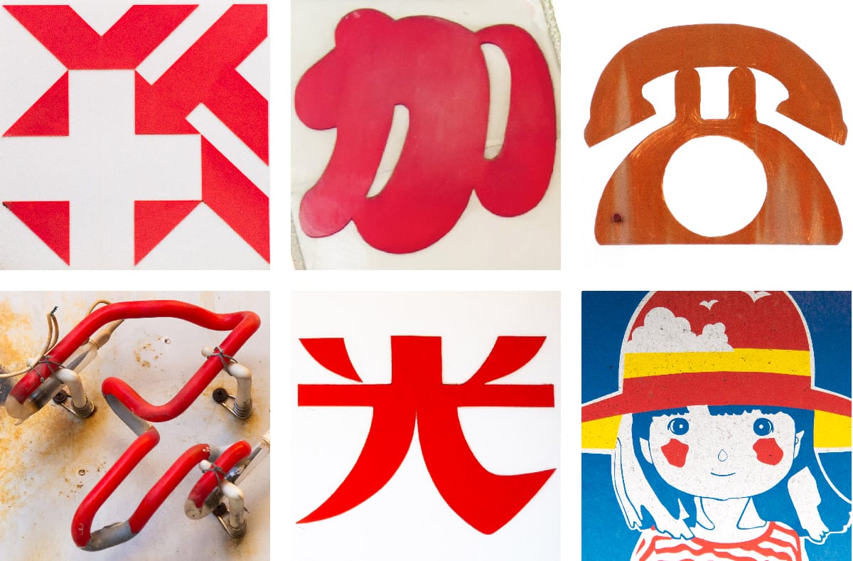 関西で出合った商店看板の「エエ文字」を展示する松村大輔の展覧会、シカクにて