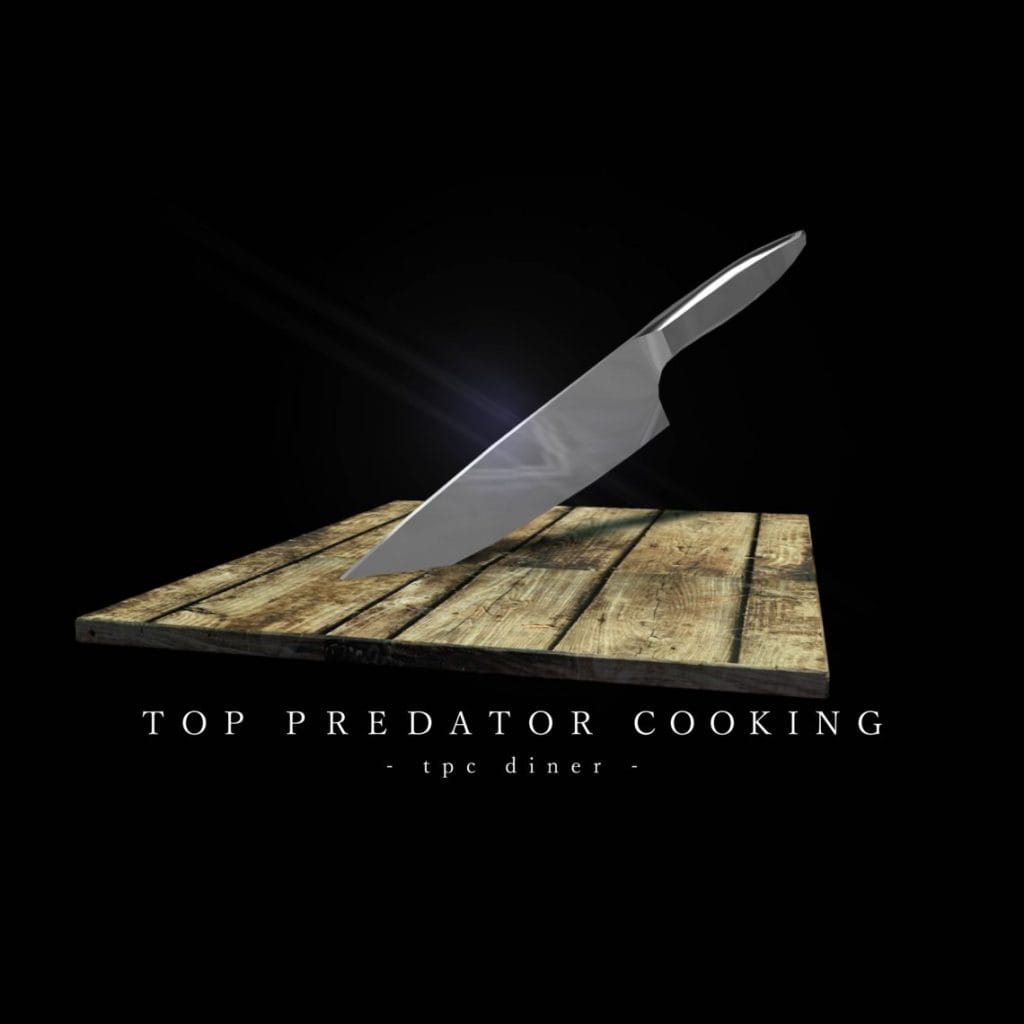 アーティストたちが日常のことや制作についてゆるく話すYouTube番組「Top Predator Cooking」が企画する展示「TPC Diner」、POLにて。