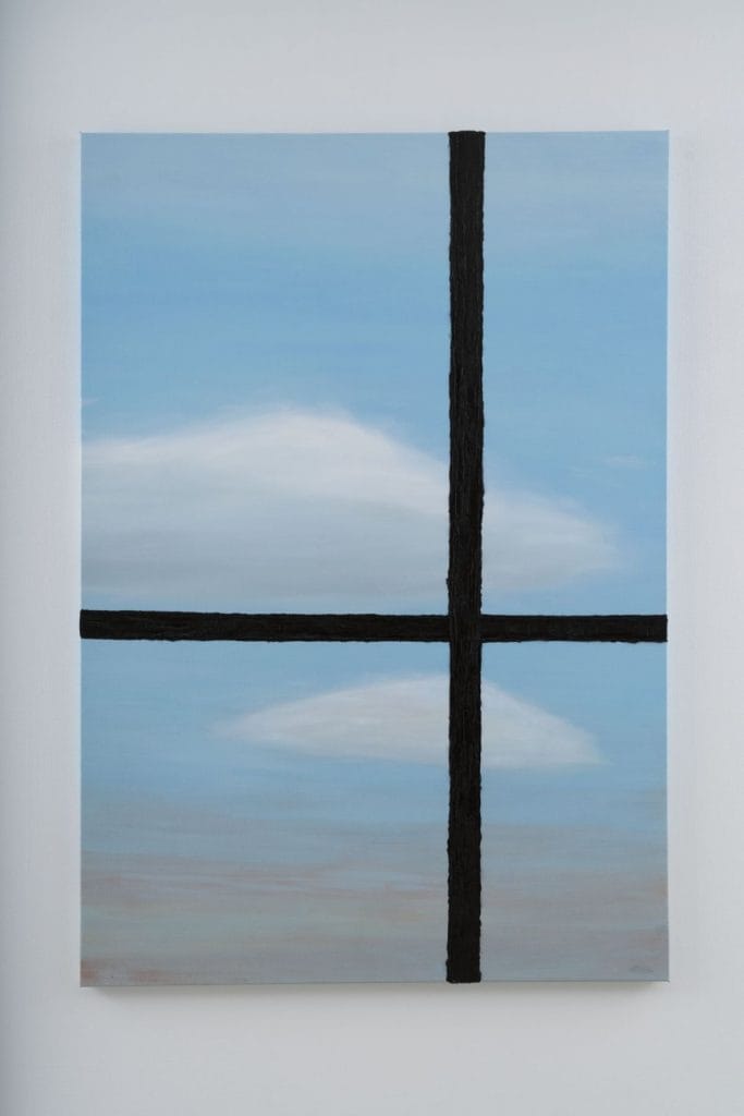 「可動型の窓」をテーマとした油彩画を描く渡邉太地の個展「空想世界」、 SkiiMa Galleryにて開催。