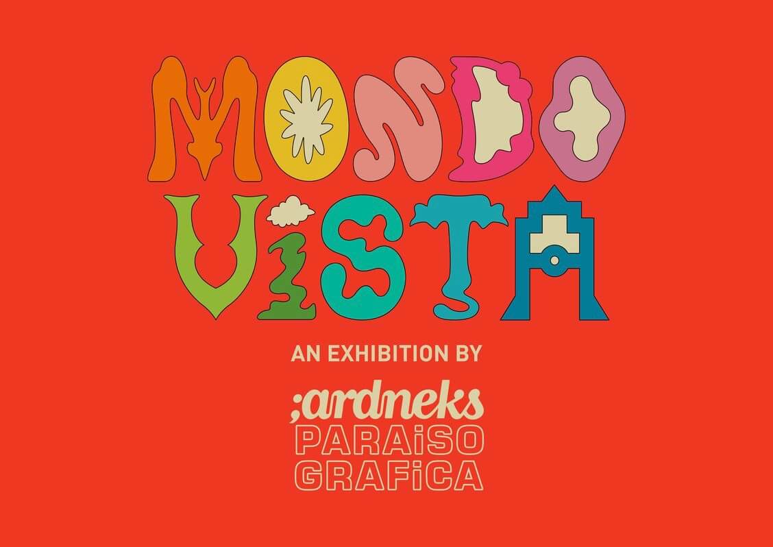 サイケデリックなイラストレーションが特徴的なインドネシアのアーティスト・Ardneksの個展「MONDO VISTA」、chignitta spaceにて。