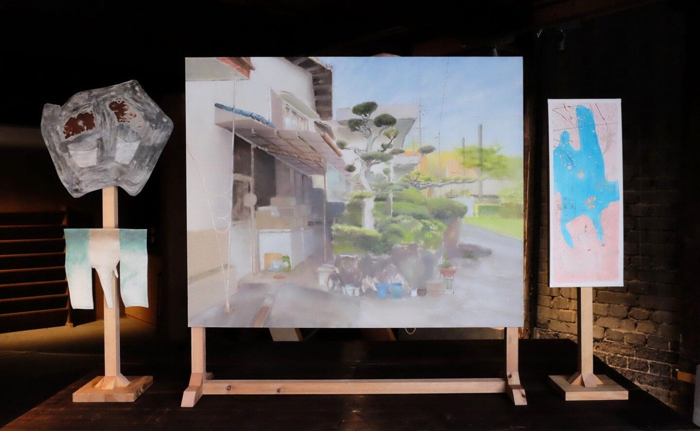 画家・田中秀介の個展「客人の望郷吟味」、イチノジュウニのヨンにて開催。故郷を回想したことにより⽣まれた新作を中⼼に展⽰。